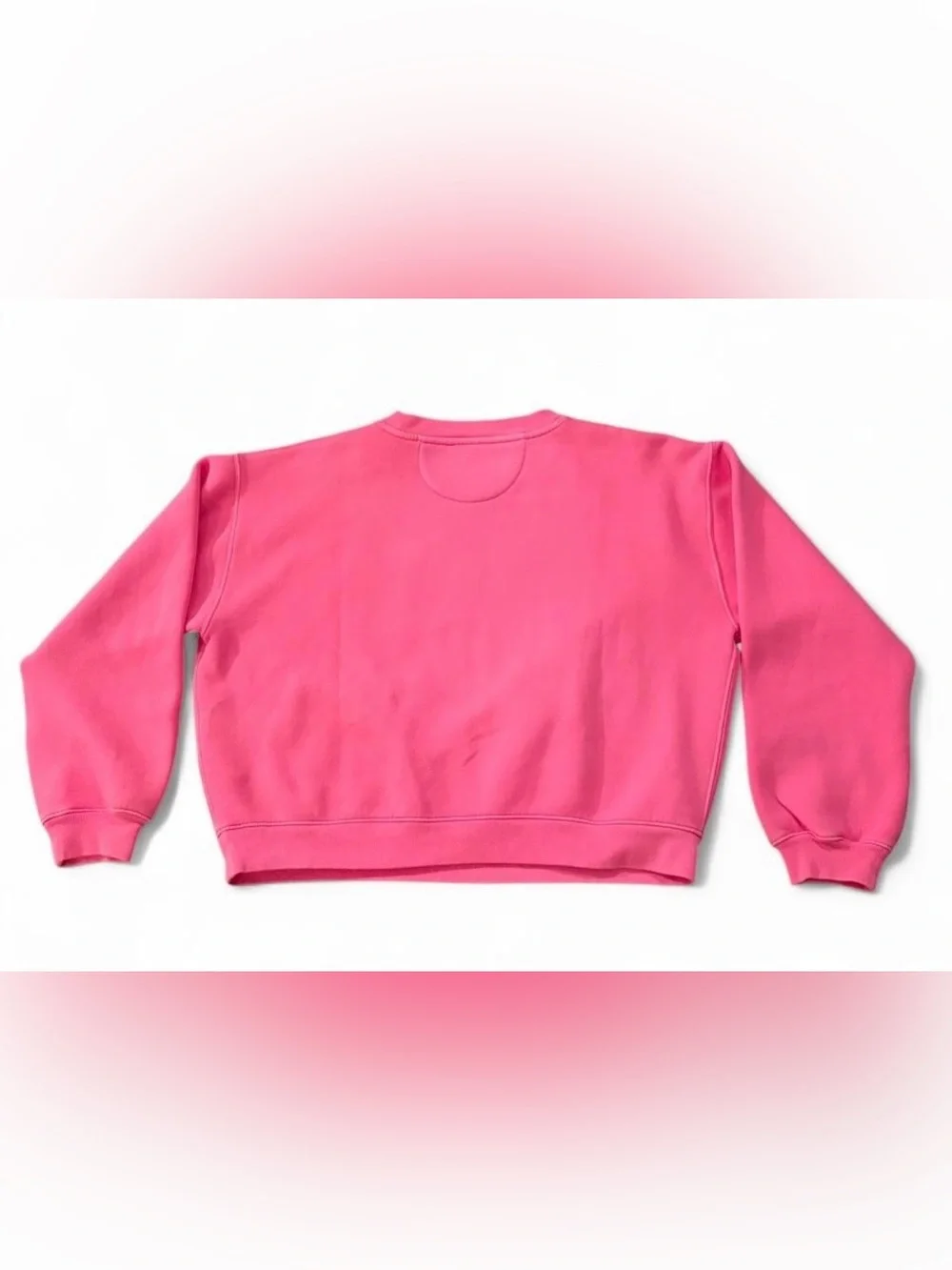 NWT J.Crew Women’s Sz. S Heritage Fleece “Chalet de Ski” Pink Sweatshirt